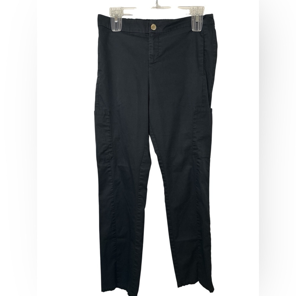 Jaanuu Black 4 Pocket Scrub Pants Small